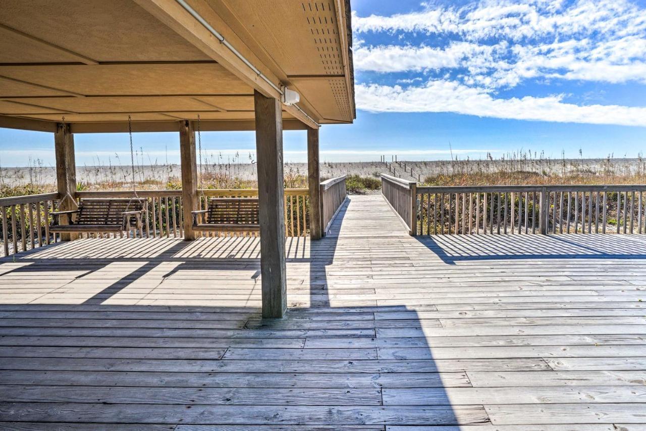 Oak Island Beachfront Condo With Community Pool Ngoại thất bức ảnh